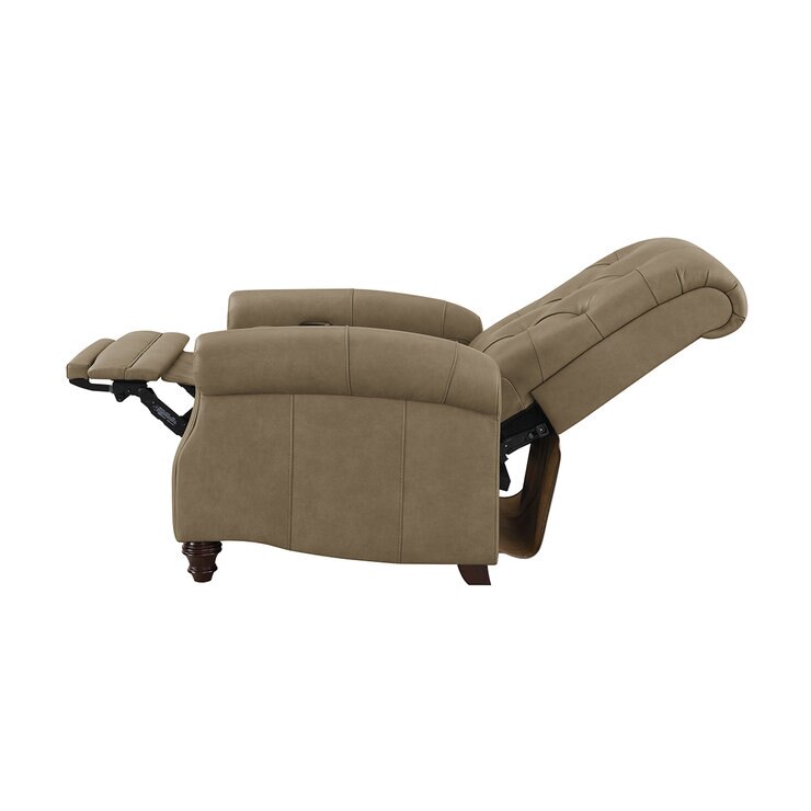 Simon Li Furniture, Sillón Reclinable de Piel con Sistema Eléctrico — Imagen 2 de 4