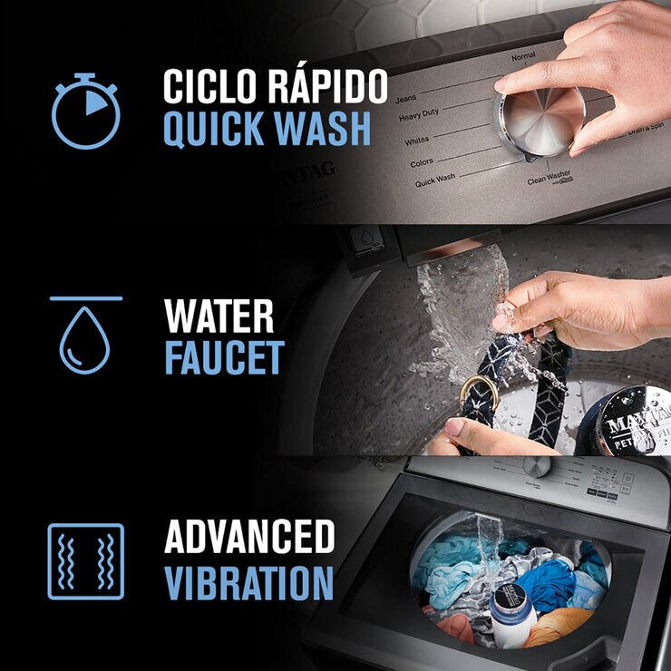 Maytag Lavadora 25Kg Sistema Pet Pro — Imagen 3 de 4