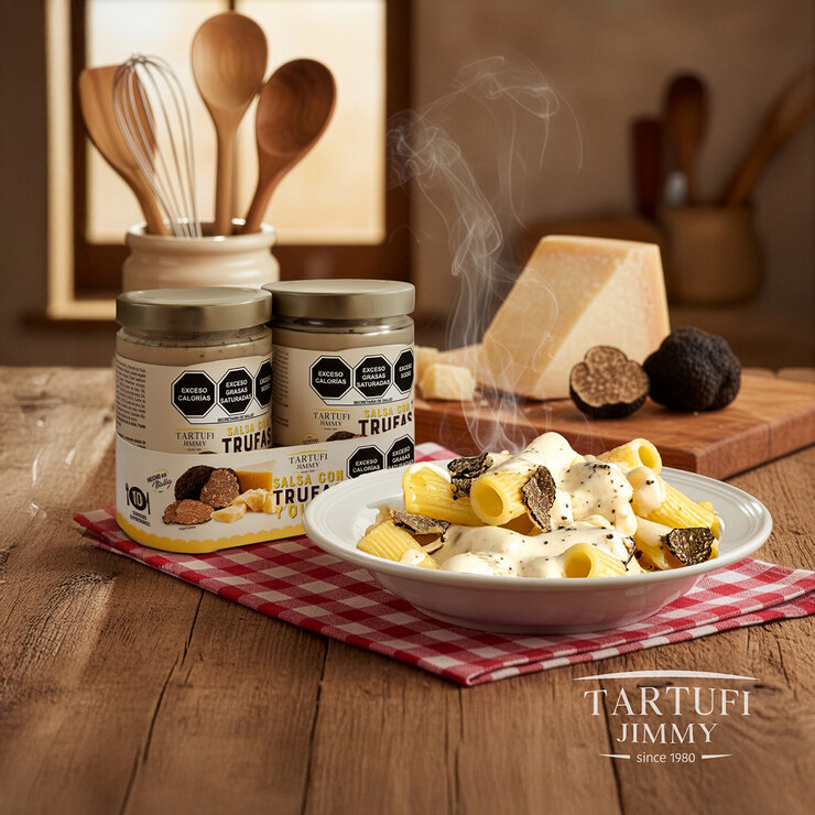 Tartufi Jimmy Salsa para Pasta Sabor Trufa y Queso 2/500 g — Imagen 3 de 3