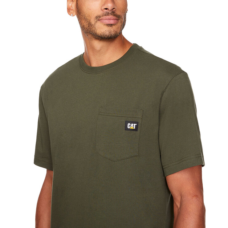 Caterpillar Playera para Caballero Varias Tallas y Colores — Imagen 3 de 3