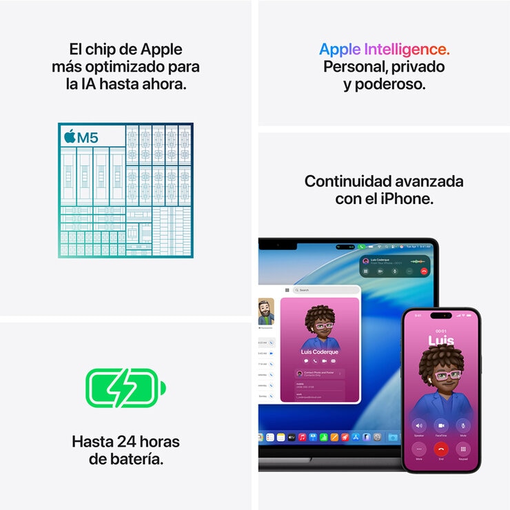 Apple MacBook Pro 14" M5 16GB 512GB SSD Plata — Imagen 2 de 4