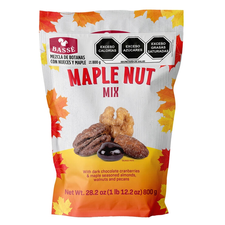 Bassé Mezcla de Botanas con Nueces y Maple 800 g — Imagen 1 de 2