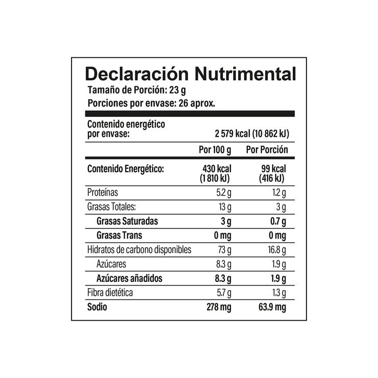 Ligerittas Botana de Maíz 600 g — Imagen 3 de 4