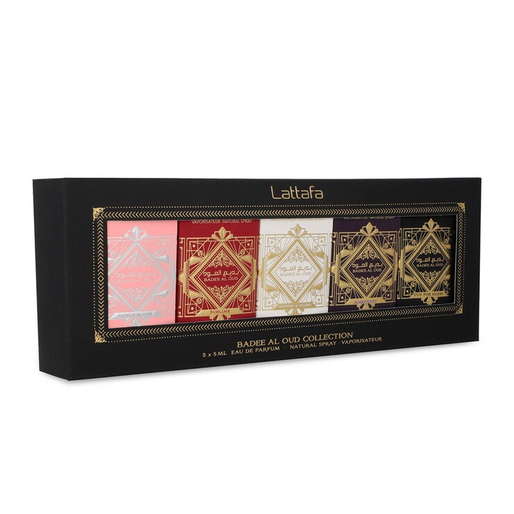 Lattafa Bade'E Al Oud Set 5 Minis — Imagen 2 de 3