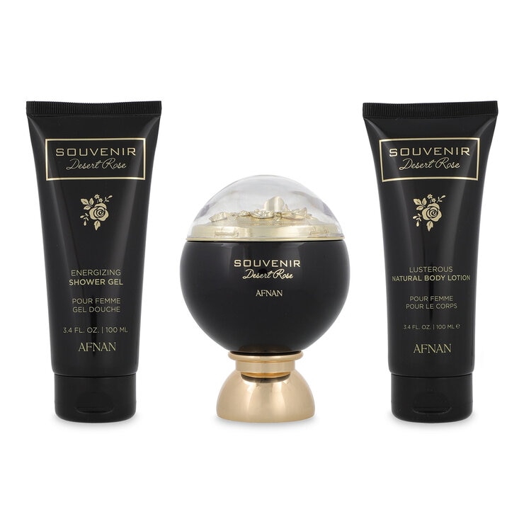 Afnan Souvenir Desert Rose Set 3 pzas — Imagen 1 de 3