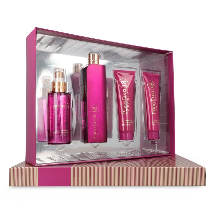 Perry Ellis 18 Orchid Set 4 pzas — Imagen 3 de 3