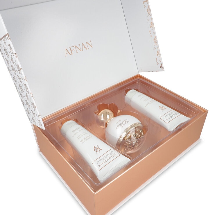 Afnan Souvenir Floral Bouquet 3 pzas — Imagen 2 de 3