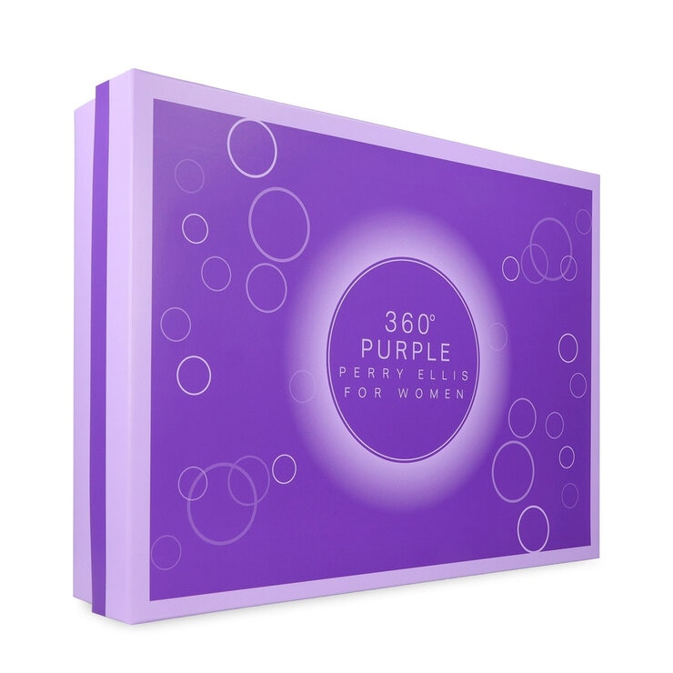Perry Ellis 360° Purple Set 4 pzas — Imagen 2 de 3