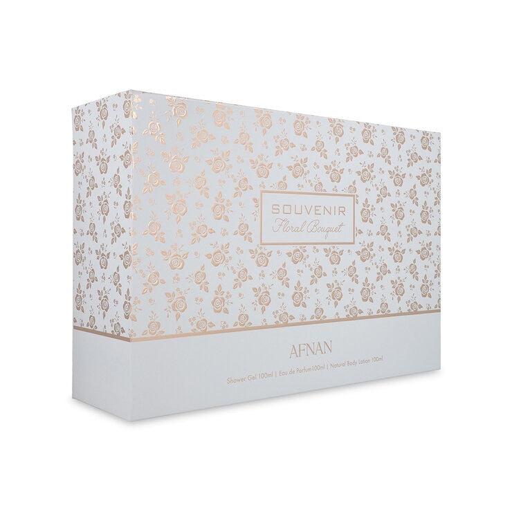 Afnan Souvenir Floral Bouquet 3 pzas — Imagen 3 de 3
