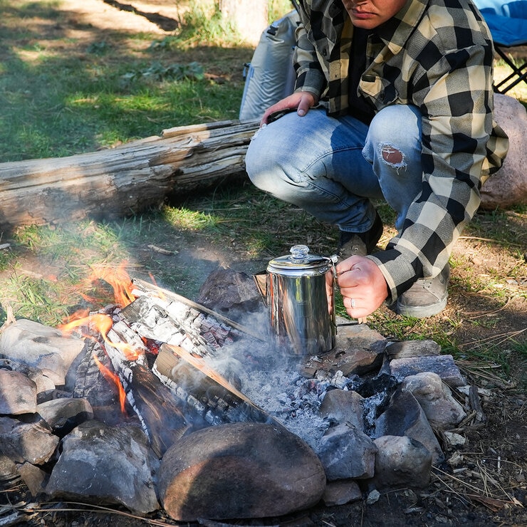 Alpine Mountain Gear Cafetera con Tazas para Exteriores — Imagen 4 de 4