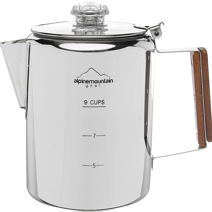 Alpine Mountain Gear Cafetera con Tazas para Exteriores — Imagen 3 de 4