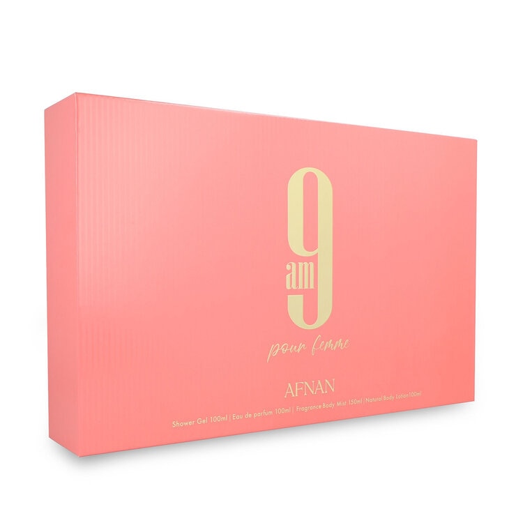 Afnan 9Am Pour Femme Set 4 pzas — Imagen 3 de 3