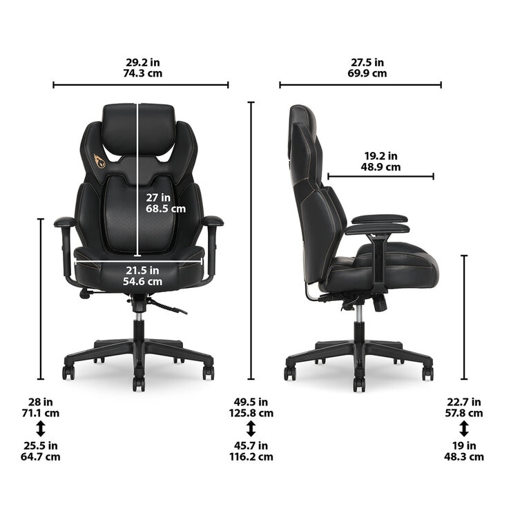 DPS, Silla para Videojuegos con Cabecera Ajustable — Imagen 3 de 4