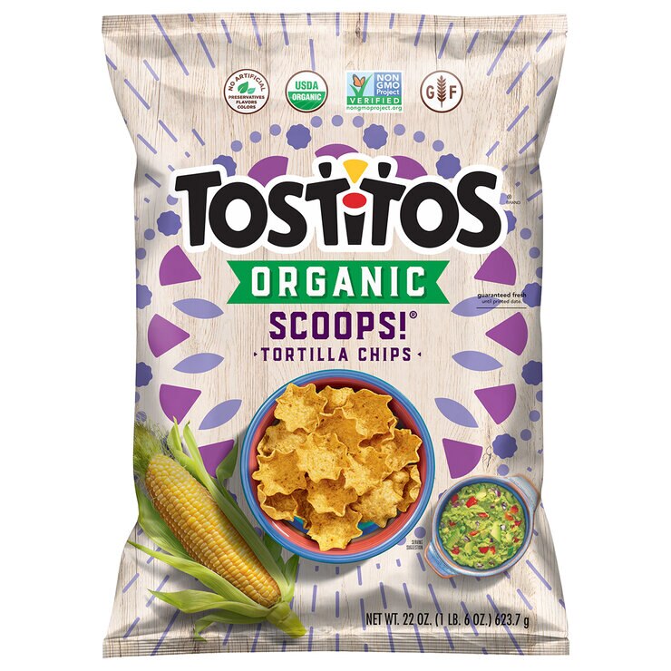Tostitos Scoops Organicas de Tortilla 623.7 g — Imagen 1 de 2
