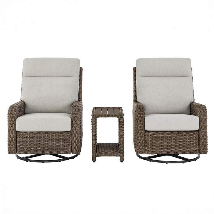 Living Style, Elko Thomasville Set de Sillones Reclinables con Mesa — Imagen 3 de 4