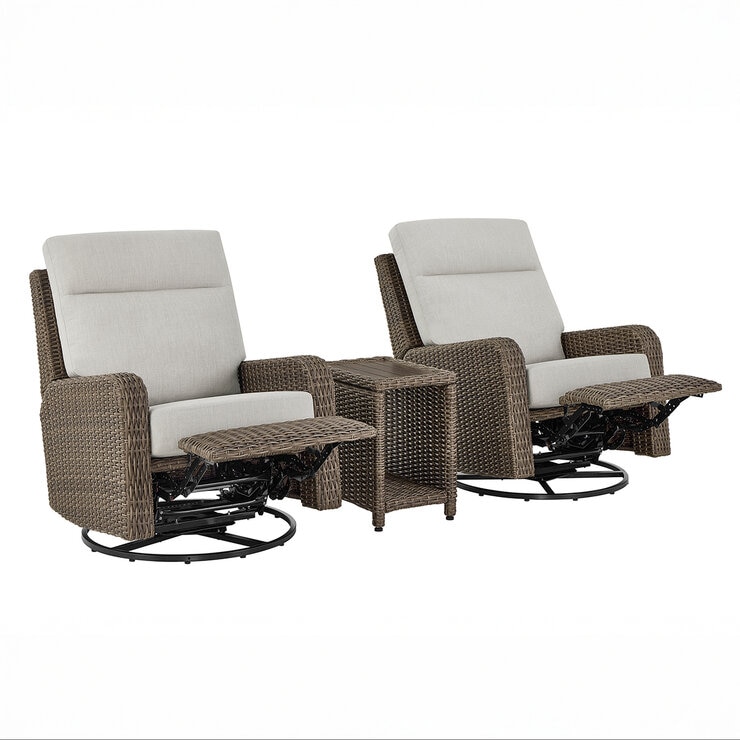 Living Style, Elko Thomasville Set de Sillones Reclinables con Mesa — Imagen 4 de 4