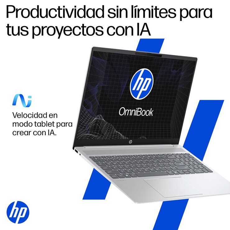 HP 16-af1053la Omnibook 5 AI Laptop 16" 2K OLED Intel Core Ultra 5-225U 16GB 512GB SSD — Imagen 4 de 4