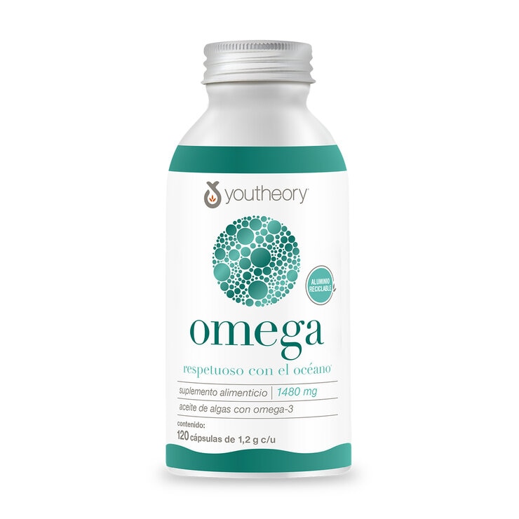 Youtheory Omega 3 de Origen Vegetal Amigable con el Oceáno — Imagen 1 de 2