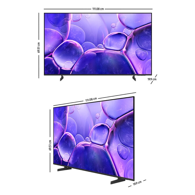 Samsung Pantalla 50" Crystal UHD Smart TV — Imagen 3 de 4