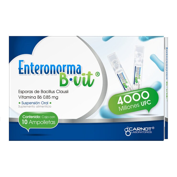 Enteronorma B Vit 10 Ampolletas