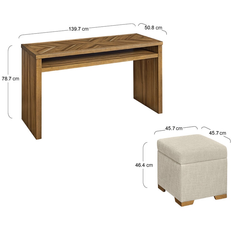 Universal Broadmoore, Conjunto Ocasional de 3 Piezas — Imagen 3 de 4