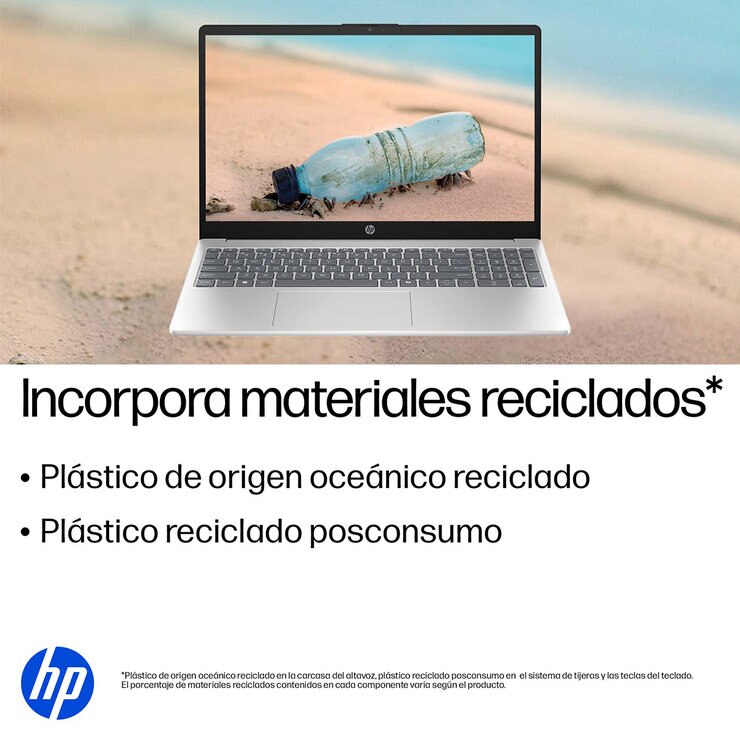 HP 15-fc0288la Laptop 15.6" Full HD AMD Ryzen 7 16GB 512GB + 12 Meses M365 Personal — Imagen 2 de 4