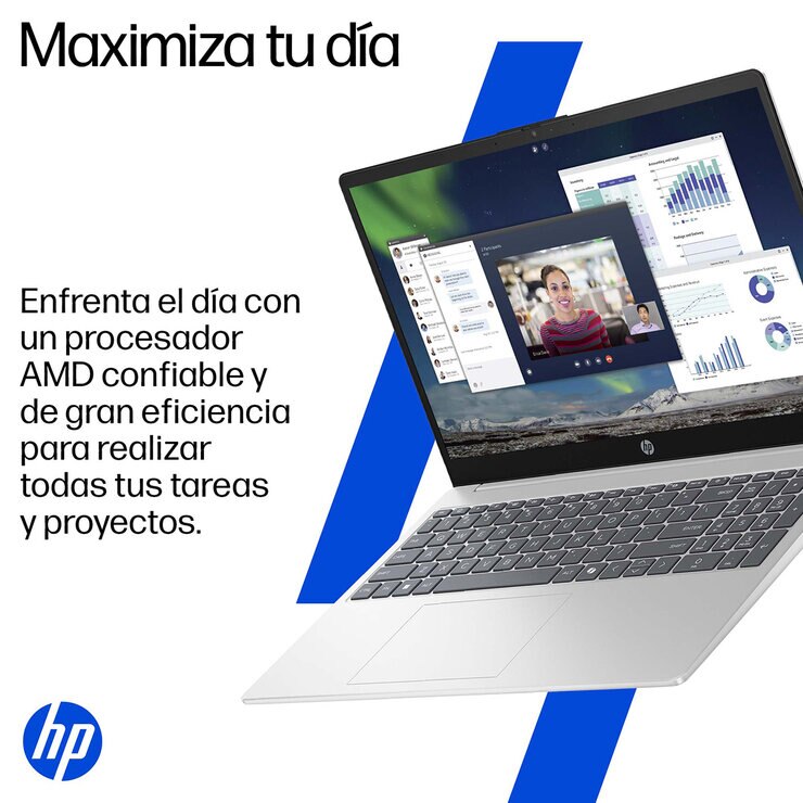 HP 15-fc0288la Laptop 15.6" Full HD AMD Ryzen 7 16GB 512GB + 12 Meses M365 Personal — Imagen 4 de 4