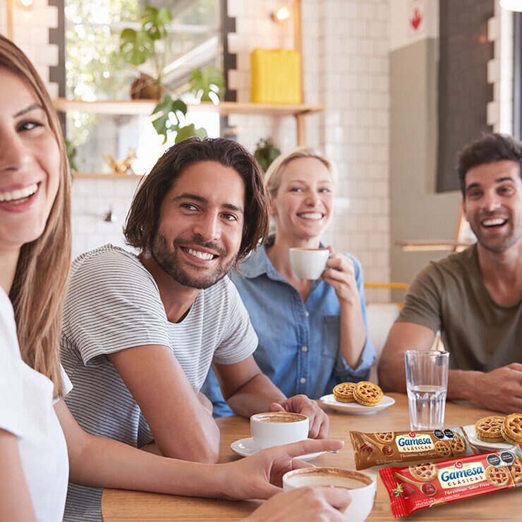 Florentinas Surtido de Galletas Rellenas de Fresa y Cajeta 12 pzas — Imagen 2 de 3