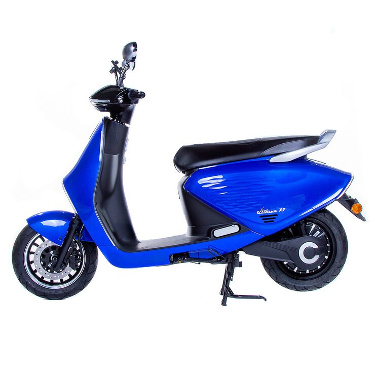 OMO Motocicleta Eléctrica Athena X7 Pro Azul — Imagen 2 de 4