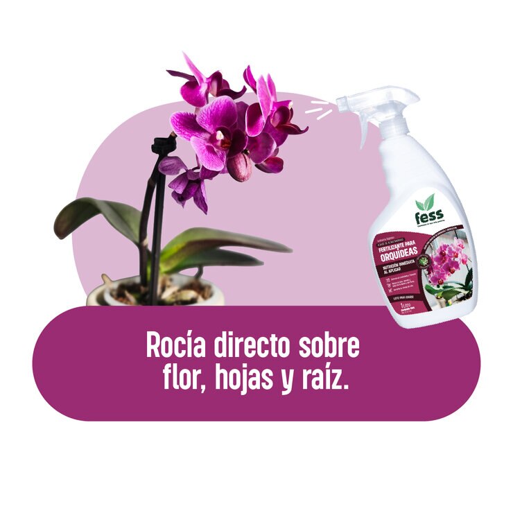 Fess, Fertilizante Orgánico para Orquídeas, 2 Litros — Imagen 4 de 4