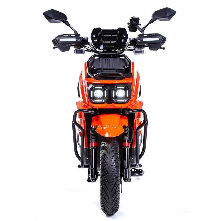 OMO Motocicleta Eléctrica Athena X1 Naranja — Imagen 3 de 4