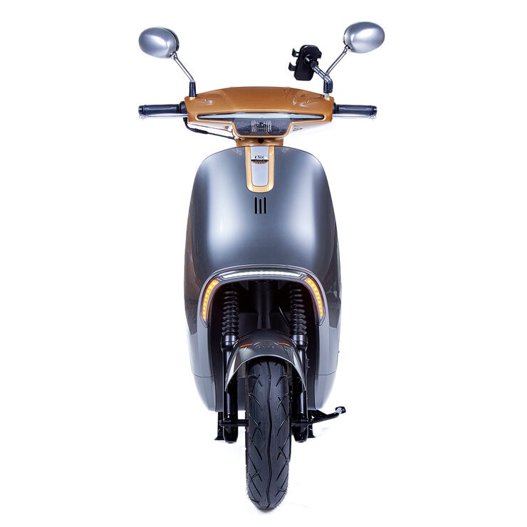 OMO Motocicleta Eléctrica Athena X7 Pro Plateado — Imagen 2 de 4