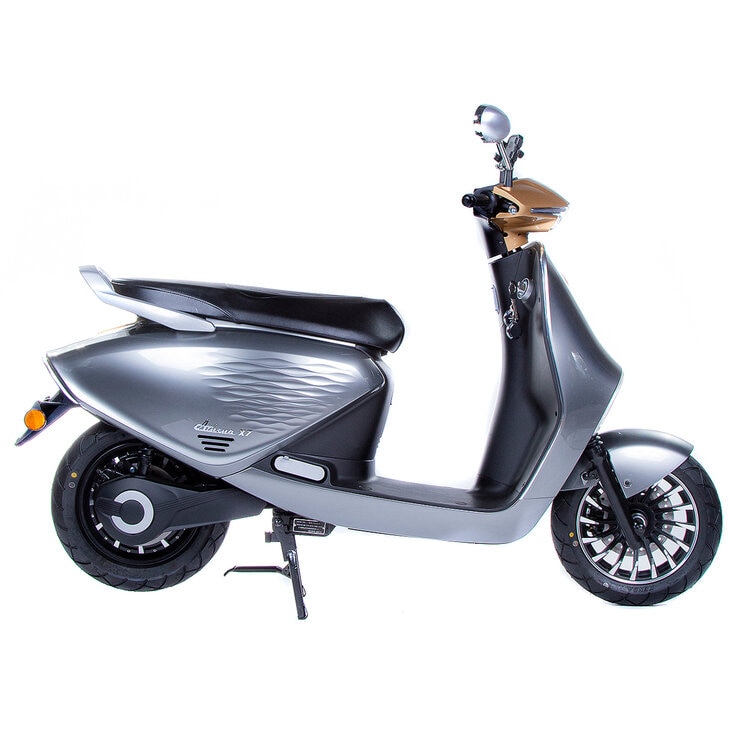 OMO Motocicleta Eléctrica Athena X7 Pro Plateado — Imagen 3 de 4