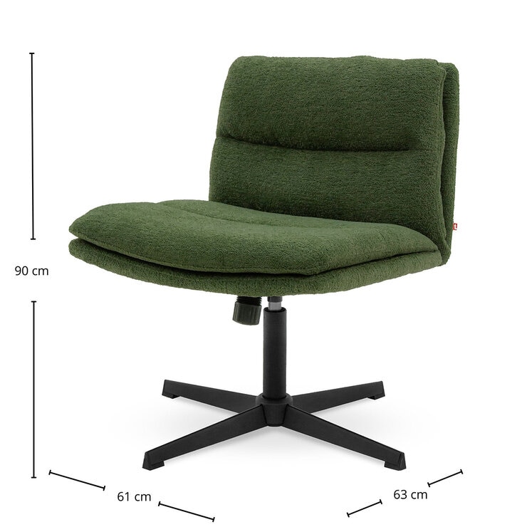 Tamarindo, Silla de Tela Verde — Imagen 4 de 4