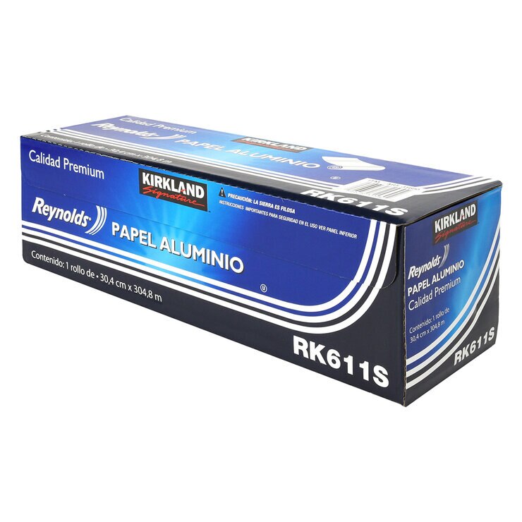 Kirkland Signature Papel de Aluminio 1 Rollo 30.5 cm x 304.8 m — Imagen 2 de 2