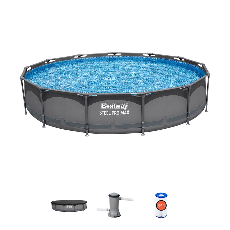 Bestway Piscina Elevada Redonda Steel Pro MAX — Imagen 4 de 4
