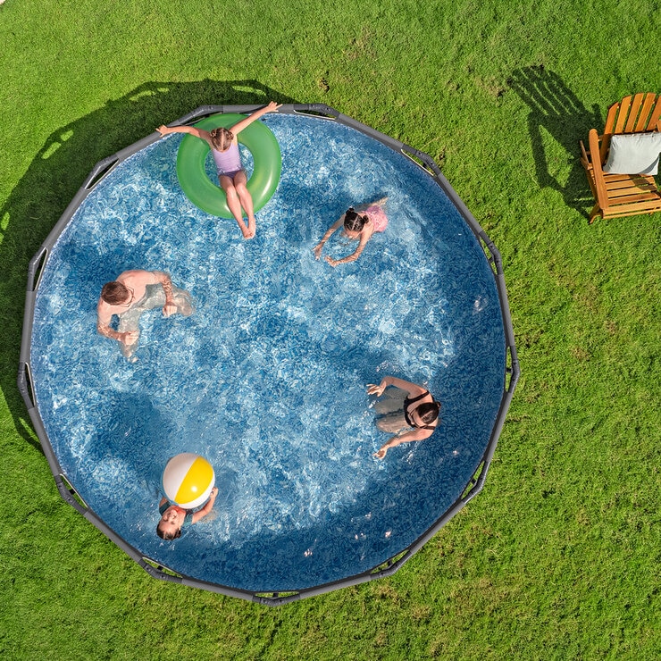 Bestway Piscina Elevada Redonda Steel Pro MAX — Imagen 2 de 4