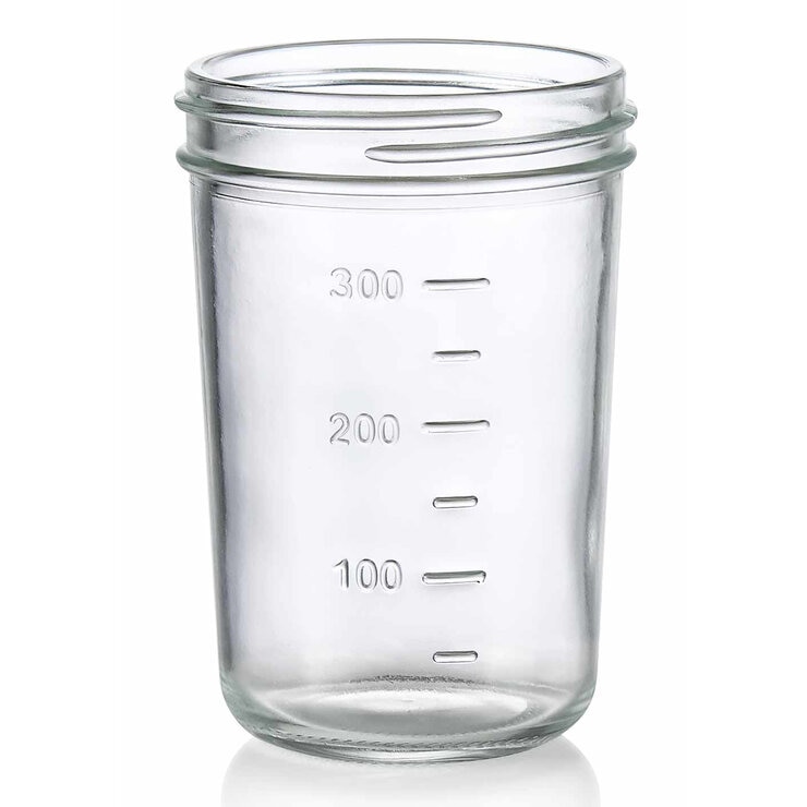King Crystal Contenedores de Cristal para Alimentos con Tapa, 6 piezas — Imagen 3 de 4