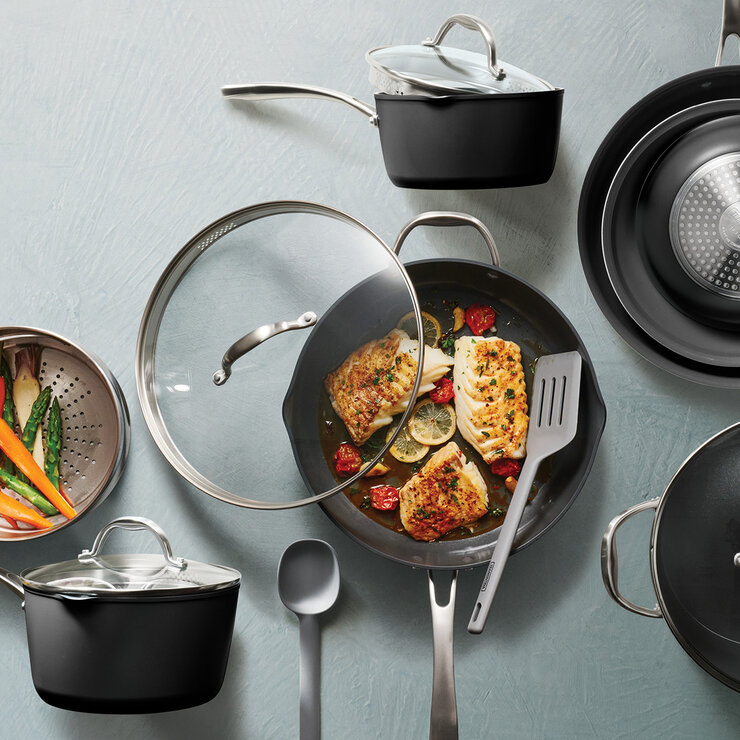 Tramontina Batería de Cocina Antiadherente con Utensilios, 12 piezas — Imagen 3 de 4
