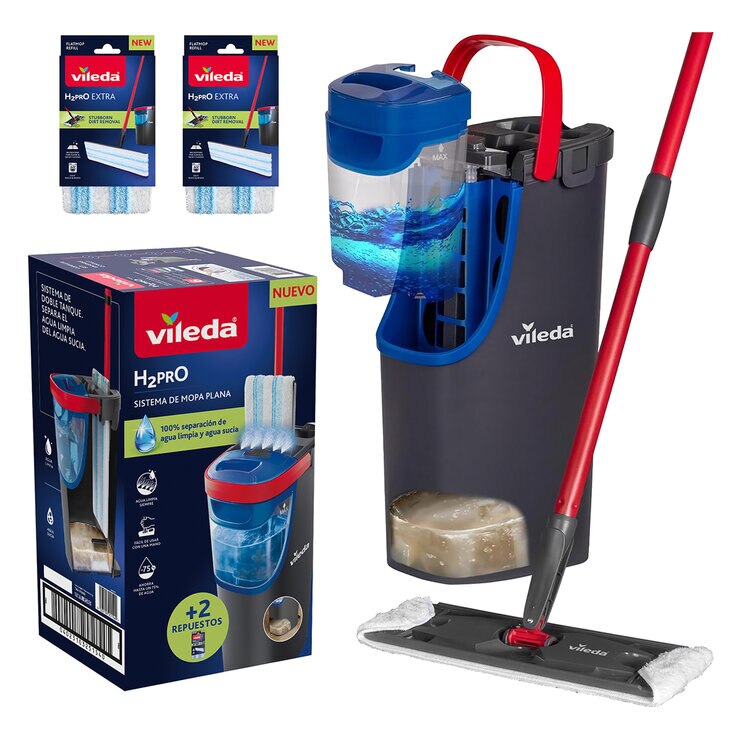 Vileda H2Pro Sistema de Limpieza 3 pzas — Imagen 3 de 4