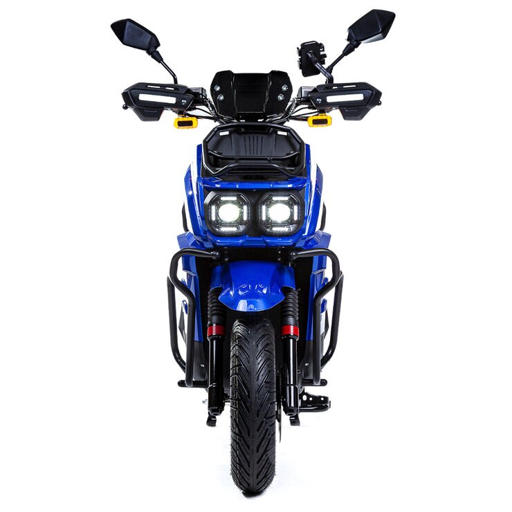OMO Motocicleta Eléctrica Athena X1 Azul — Imagen 2 de 3