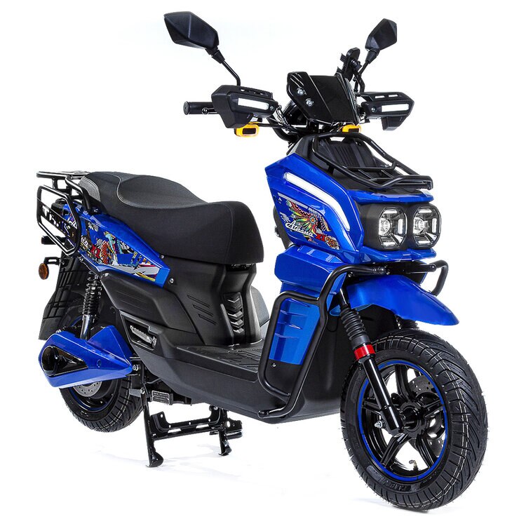 OMO Motocicleta Eléctrica Athena X1 Azul — Imagen 3 de 3