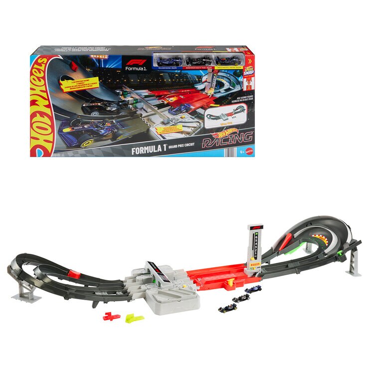 Hot Wheels Racing, Pista Fórmula 1 Grand Prix 1.5M — Imagen 1 de 4