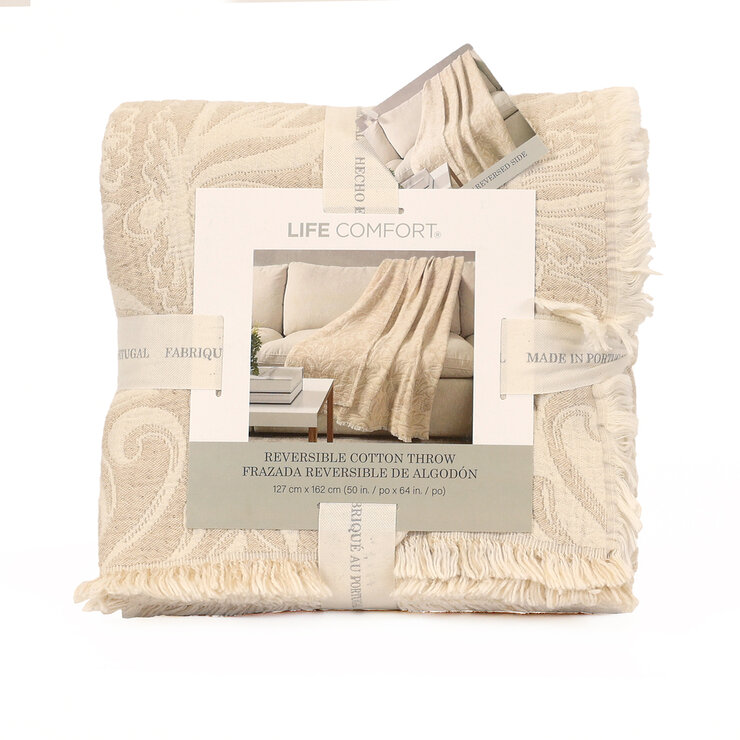 Life Comfort, Frazada Reversible de Algodón, Varios Modelos — Imagen 4 de 4