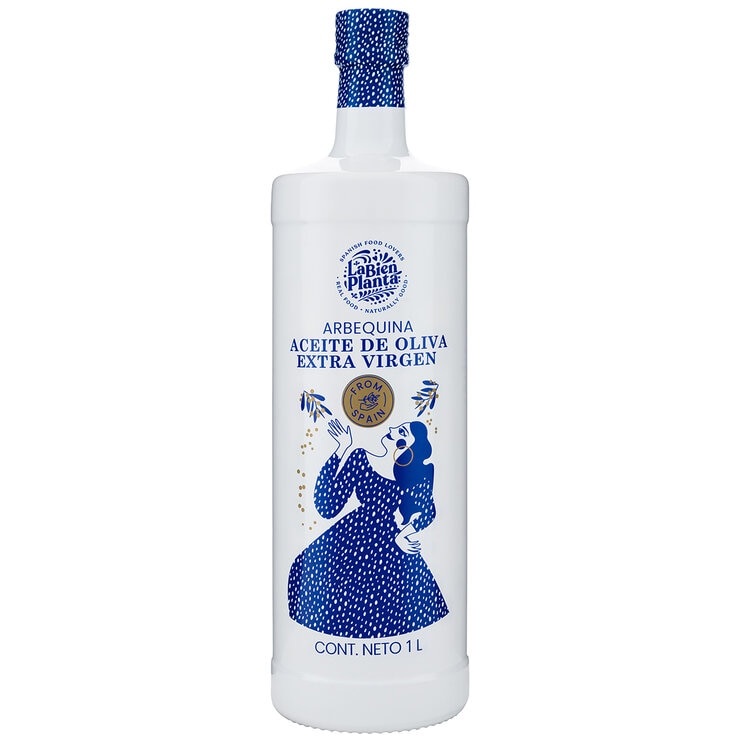 La Bien Planta Aceite de Oliva Extra Virgen Arbequina 100% Español Premium 1 L — Imagen 1 de 2