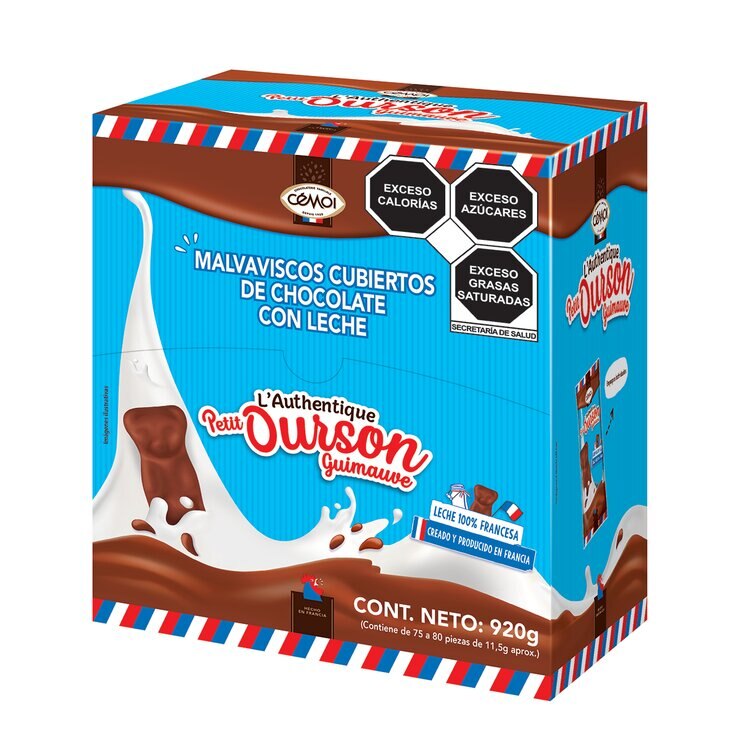 Cemoi Malvaviscos Cubiertos de Chocolate con Leche 920 g — Imagen 1 de 4