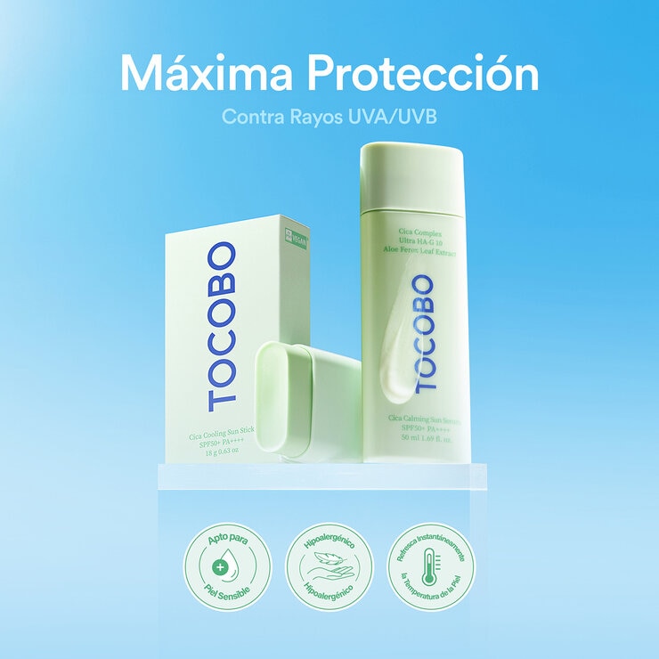 Tocobo Cica Cooling Protector Solar, Set de 2 pzas — Imagen 2 de 4
