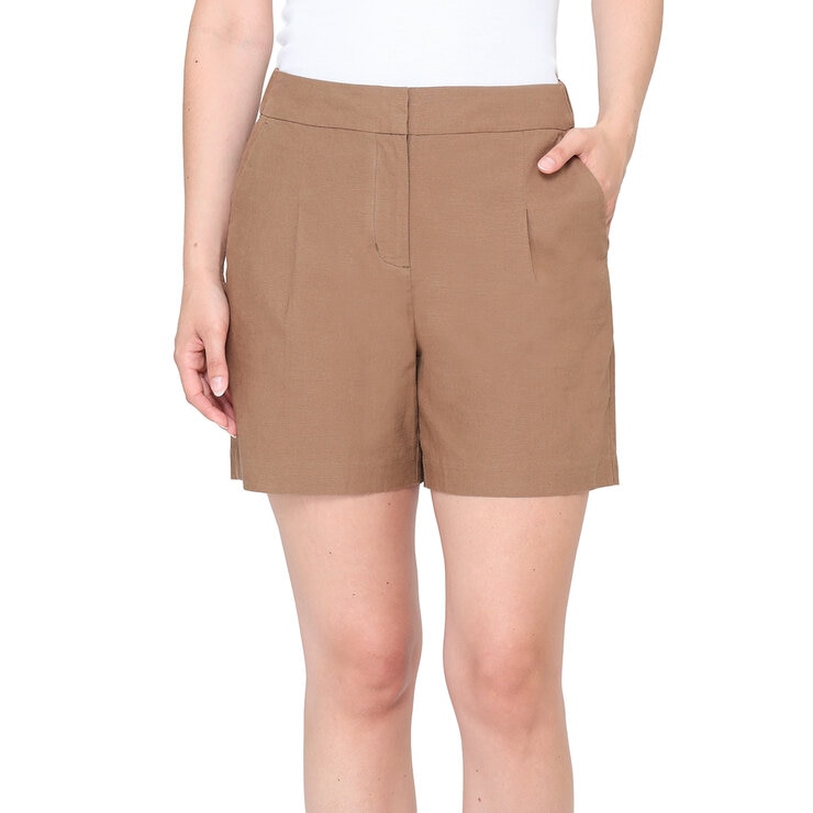 Nicole Miller Original Shorts Tipo Lino para Dama Varias Tallas y Colores — Imagen 4 de 4