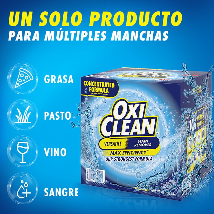 OxiClean Max Detergente en Polvo para Ropa 3.6 kg — Imagen 3 de 4