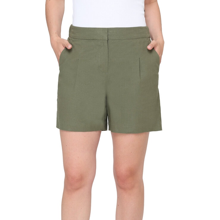 Nicole Miller Original Shorts Tipo Lino para Dama Varias Tallas y Colores — Imagen 1 de 4